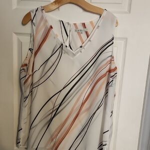 Cleo Women's Multicolor Striped Blouse